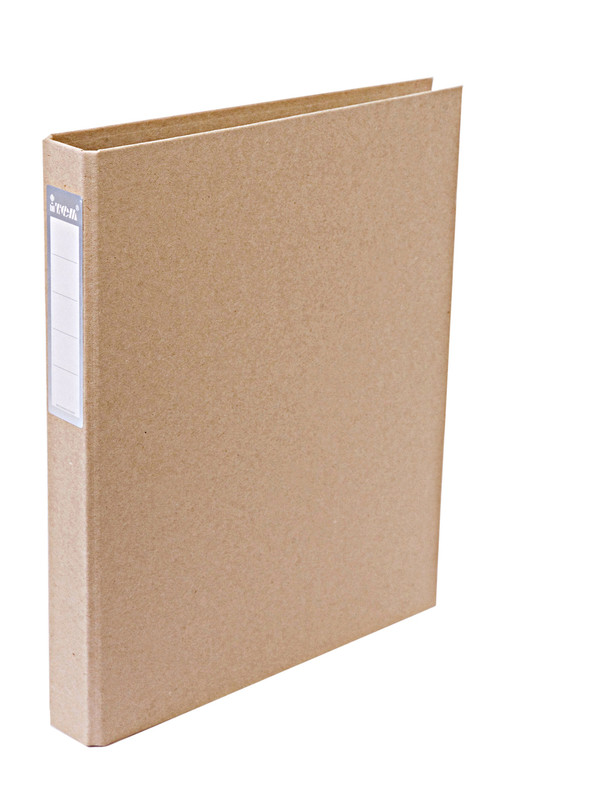 Папка з кільцями ITEM ECO_056, 2 кільця, А4, 40 мм, КРАФТ